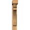 Ekena Millwork Olympic Block Smooth Bracket w/ Offset Brace, Western Red Cedar, 5 1/2"W x 28"D x 32"H BKT0604X28X32OLY05SWR - alternate 3